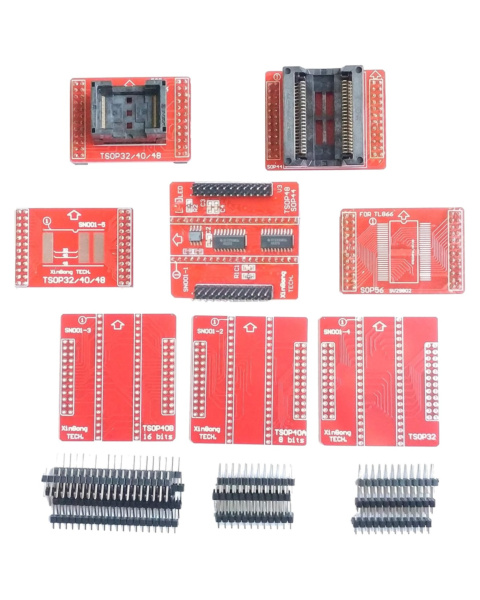TSOP32 TSOP40 TSOP48 SOP44 SOP56 Adapter Kit for TL866II SMD IC Programmer Socket