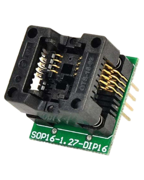 SOP8 to DIP8 1.27mm Pitch SMD IC Adapter Programmer Socket