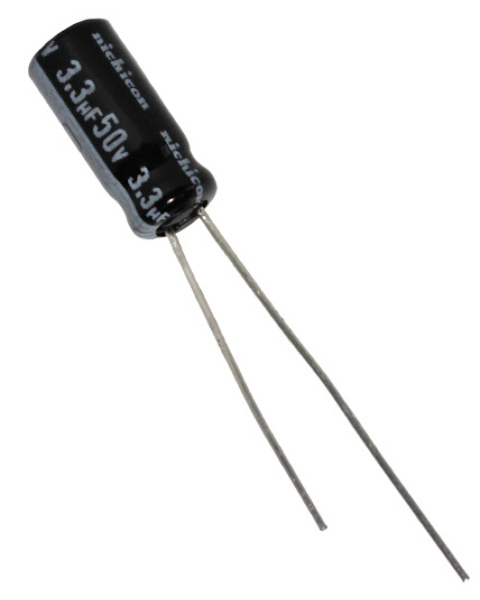 3.3uF 25V Electrolytic Capacitor