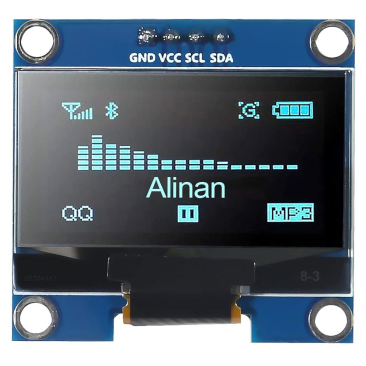 Display OLED SSH1106 1.3 Pollici I2C - Modulo 128x64 Per AVR PIC STM32 Arduino - Foto 3