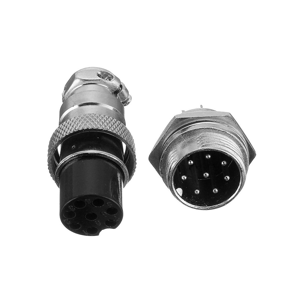 Probots 8 Pin GX16 MALE TO FEMALE AVIATION PLUG Buy Online India