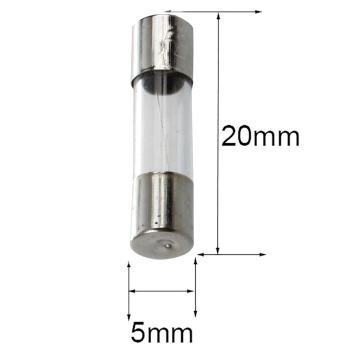 Probots 25A 250VAC Fuse Glass Tube 5X20mm Buy Online India