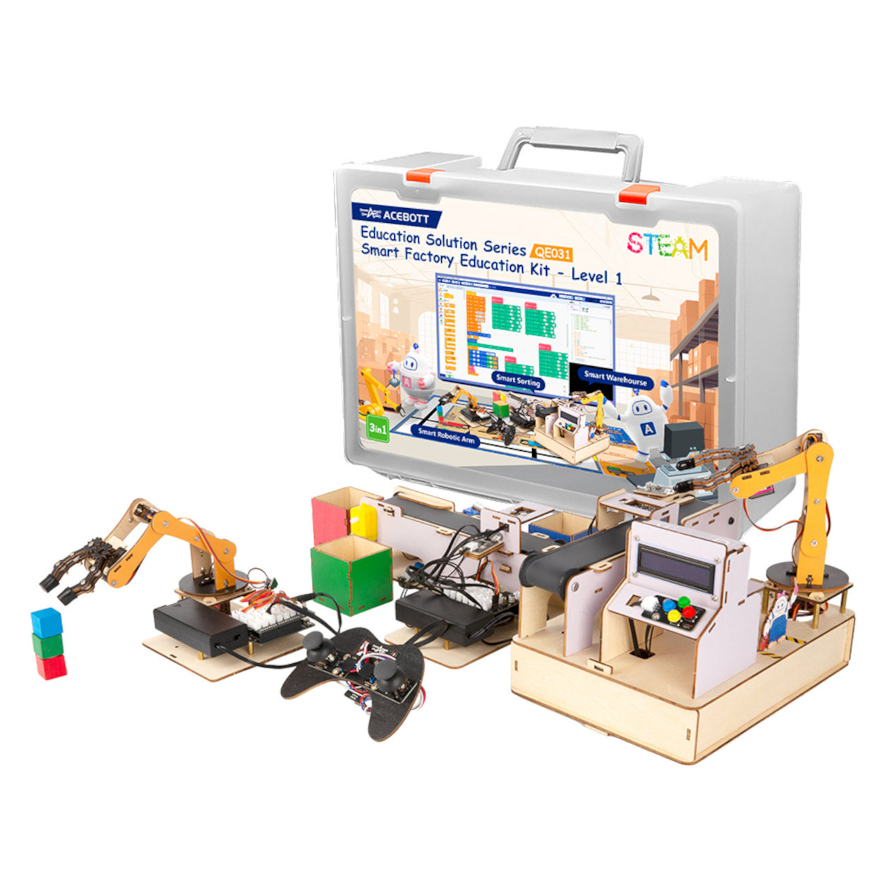 Probots ACEBOTT Smart Factory STEM Starter Educational DIY Kit