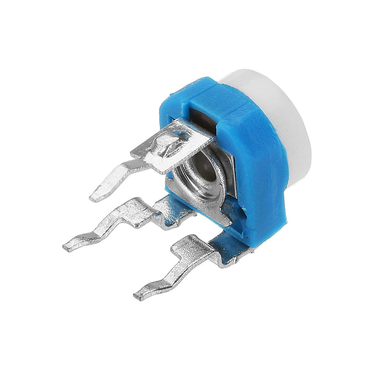 2x 5000 Ohm Standing Trimmer Potentiometer – Rotary Resistance Poti 5k, 3801