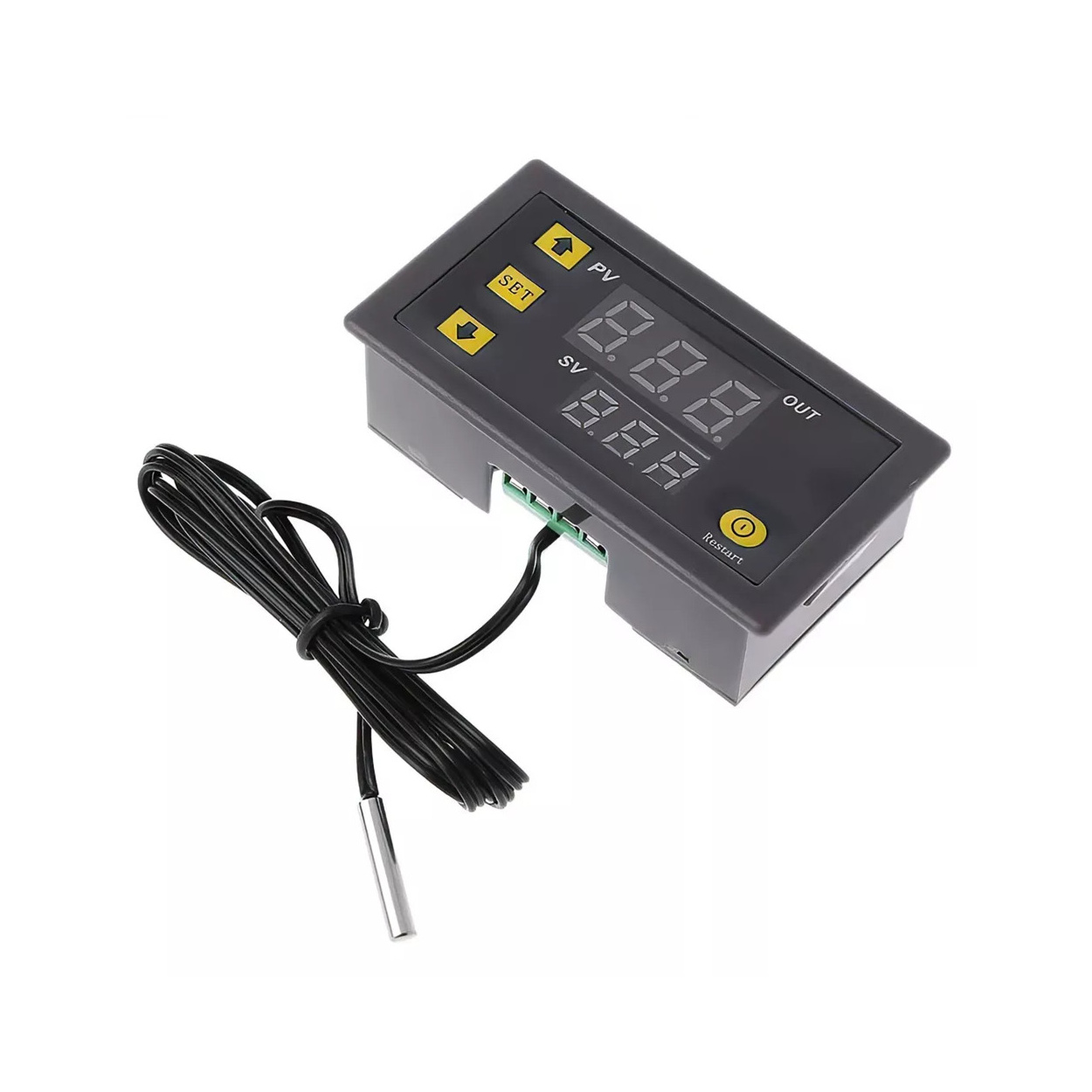 Digital Temperature Controller 12V 1M probe Heating Cooling