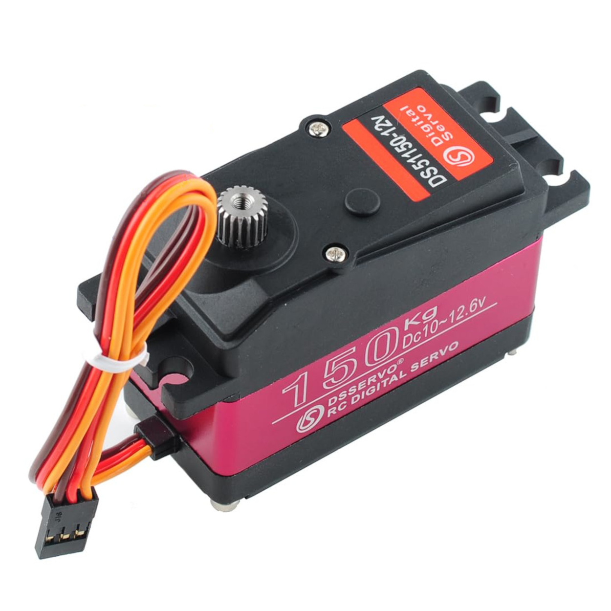 Wishiot 150kg RCサーボ 270° DS51150 デジタルサーボ 防水 高トルク 大規模サーボ フルメタルギア付き 並行輸入品