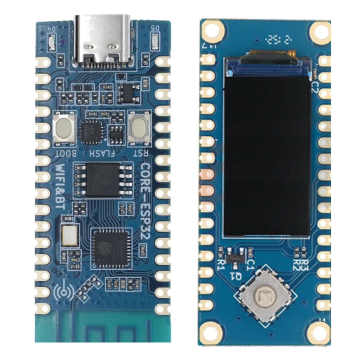 ESP32 C3 Development board with 0.42 inch LCD risc-v WiFi