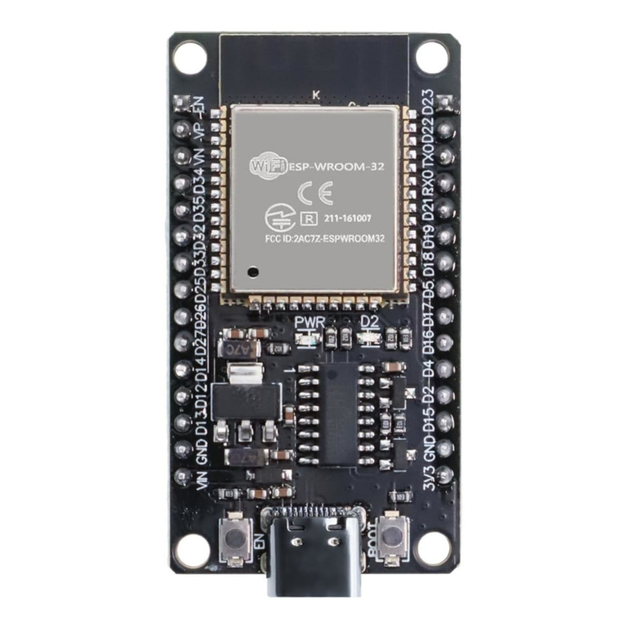 ESP32-WROOM-32D 30-Pin Type-C Dev Board Buy Online India