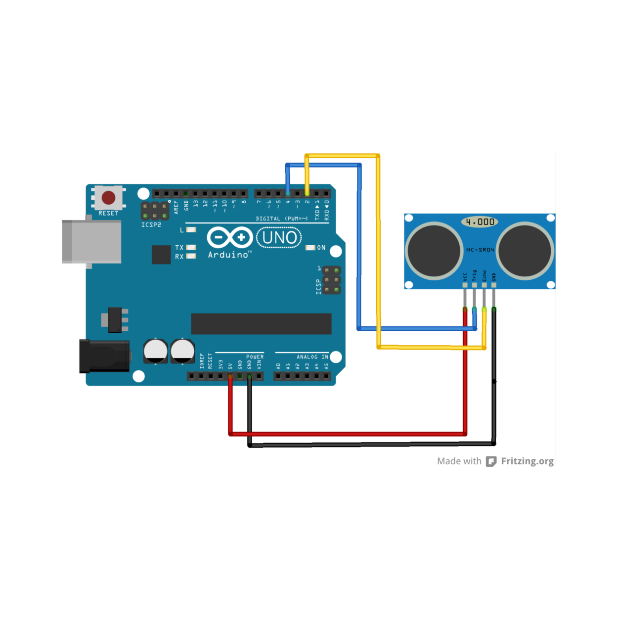 Distance Measurement Using Arduino Hcsr04 Ultrasonic Sensor Tutorial: