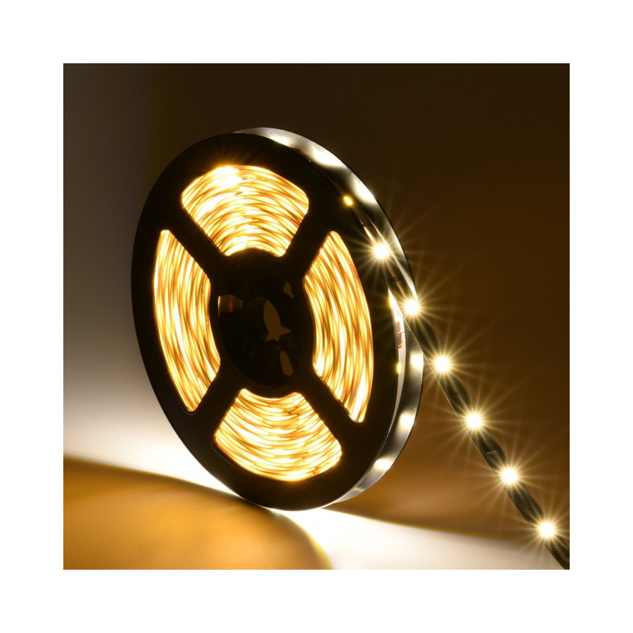 thumbnail image 2 of Lighthouse LEDs 10x 5mm Amber Orange Ultra Bright LEDs - Water Clear Round Top, 10,000-12,000 Mcd 2 of 6