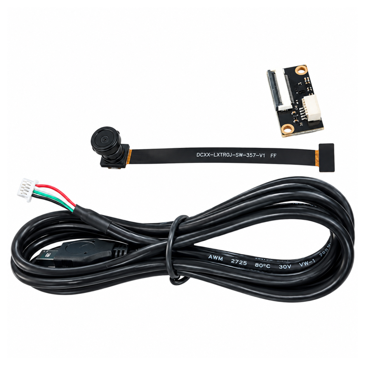 OV5640 5MP USB Camera Module 120° Wide Angle for Raspberry Pi & PC