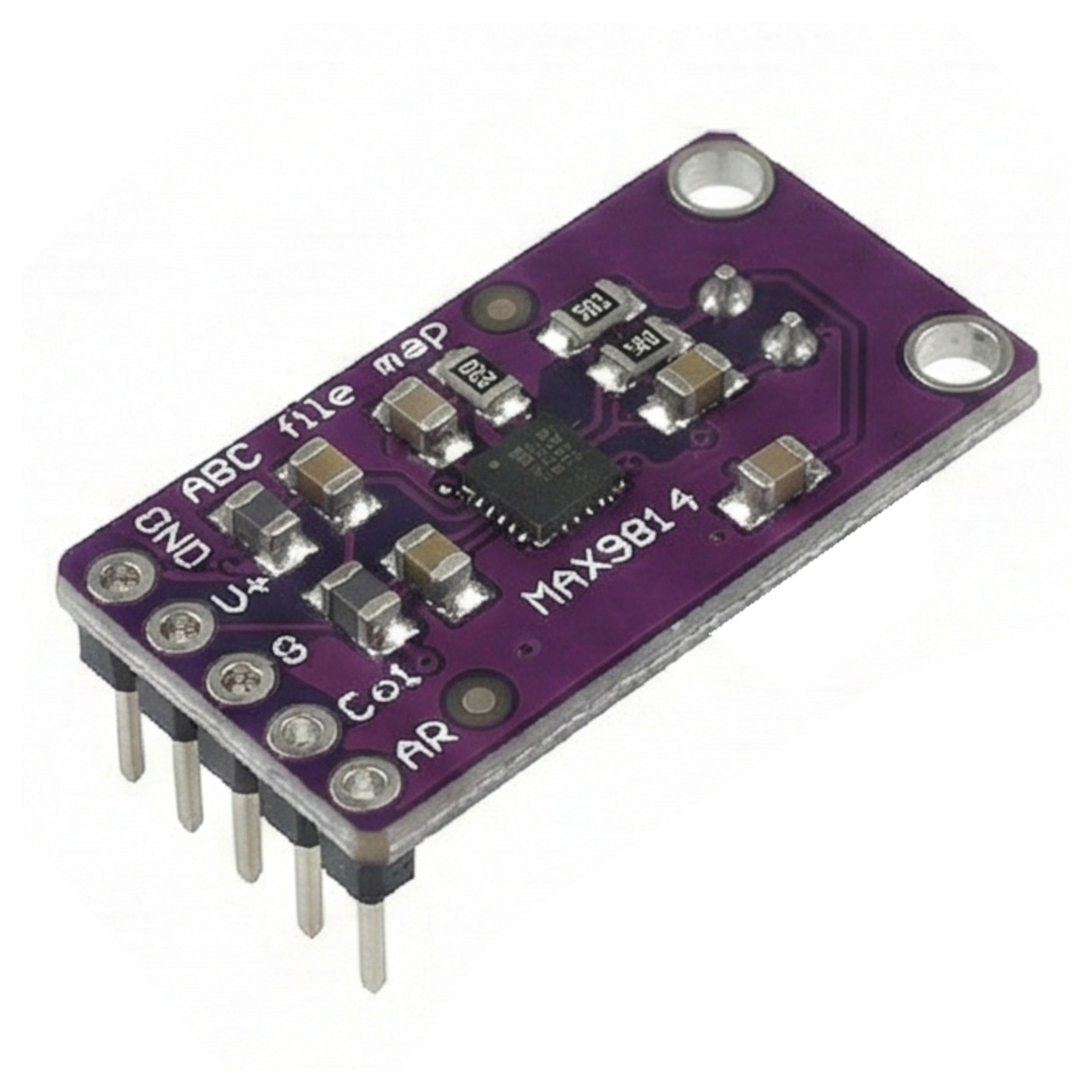 2PCS MAX9814 Microphone AGC Amplifier Board Module Auto Gain Control