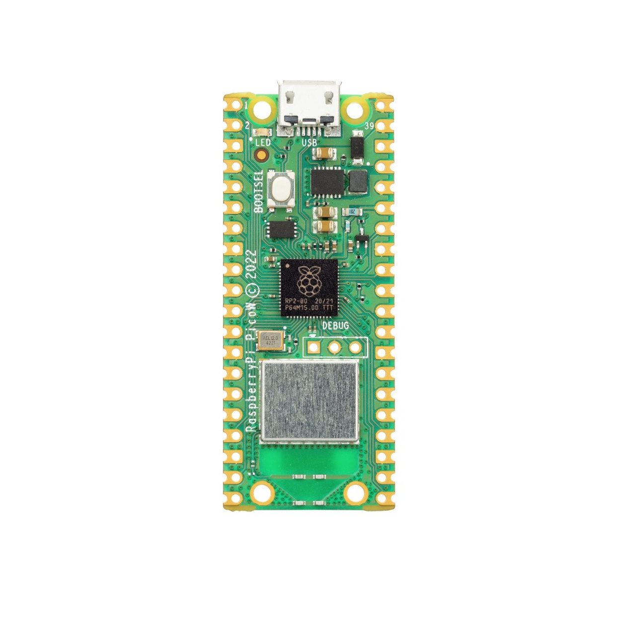 Raspberry Pi Pico RP2040 Microcontroller Board - OKdo