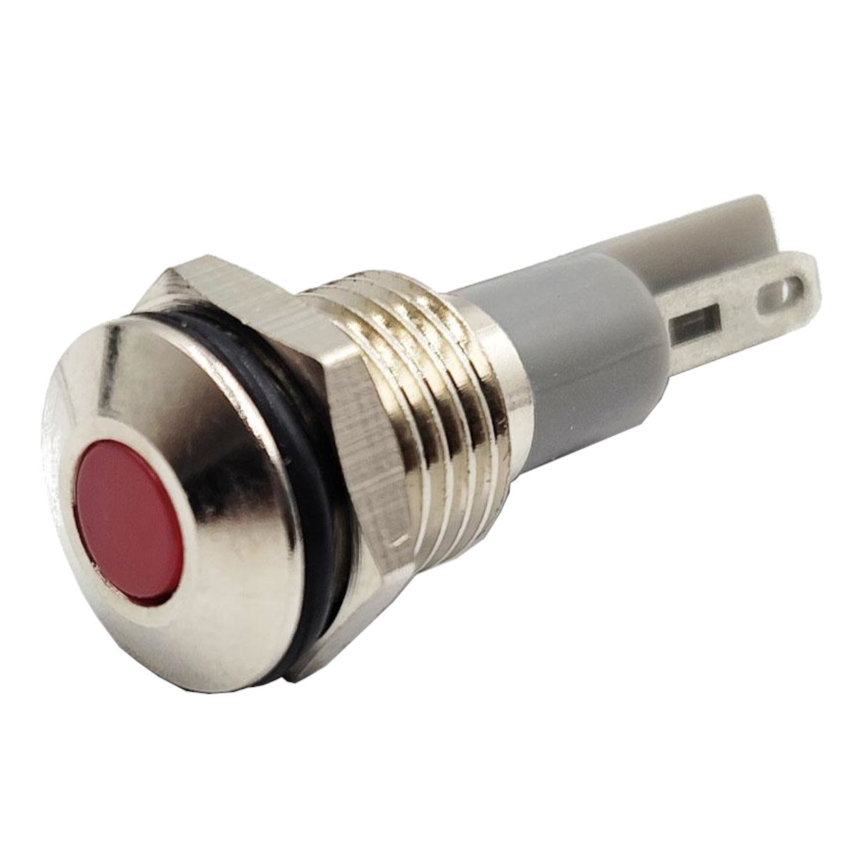 Probots ProMax 8mm Red LED Signal Indicator Panel Mount 220V With Crimp ...