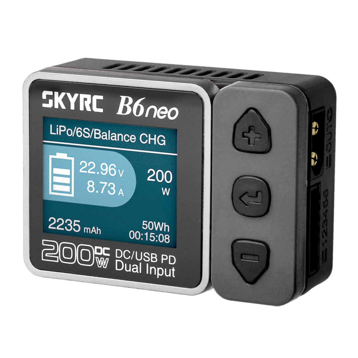 【美品】SKYRC B6neo
リポバランスチャージャー、USB PD電源付き Amazon.com: SKYRC B6Neo: Balance Lipo Battery Charger for 1S