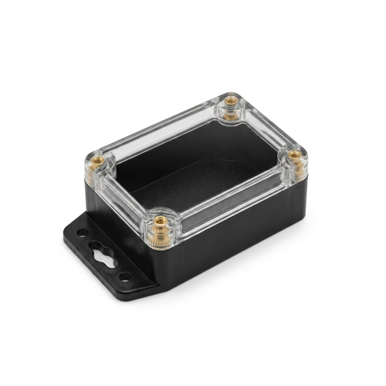 IP65 Waterproof 75x50x30mm  Electronic Transparent Enclosure