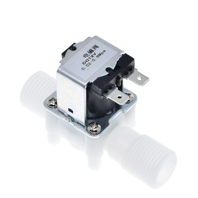 Solenoid Valve for Flow Control 12V, 0.5 inch 