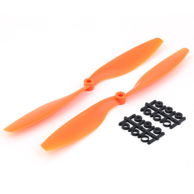 10 inch 10x4.5 Propellers Orange CW CCW 2pcs/bag 1045