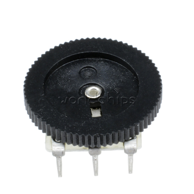 Round Dial Potentiometer 3 Pin 10K 16mm Thumbwheel
