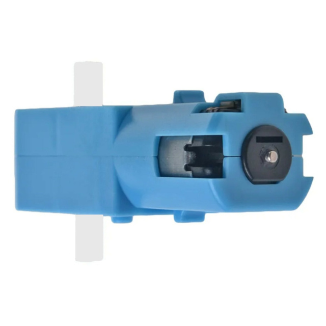600RPM 3-6V 1:48 Plastic Gear Dual Shaft BO Motor Blue