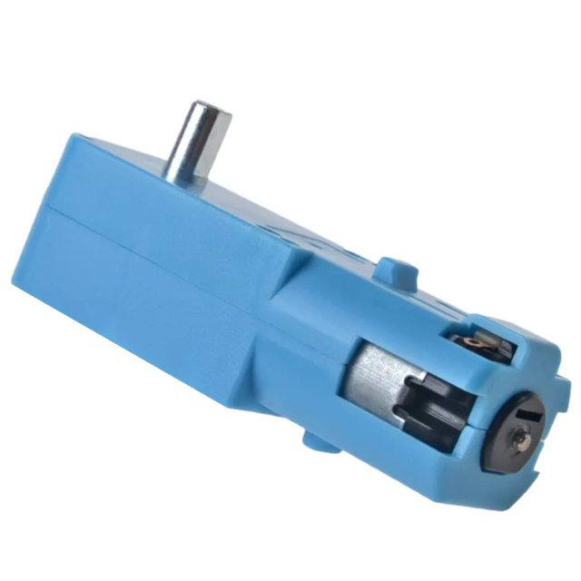 110 RPM 3-6V 1:90 Metal Gear Single Shaft BO Motor Blue