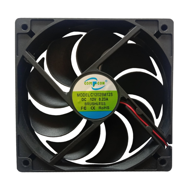 Axial Brushless Cooling Fan 12025 12V 