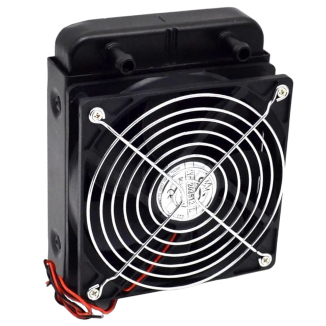 120MM Aluminium Water Cooling Radiator with Fan DIY