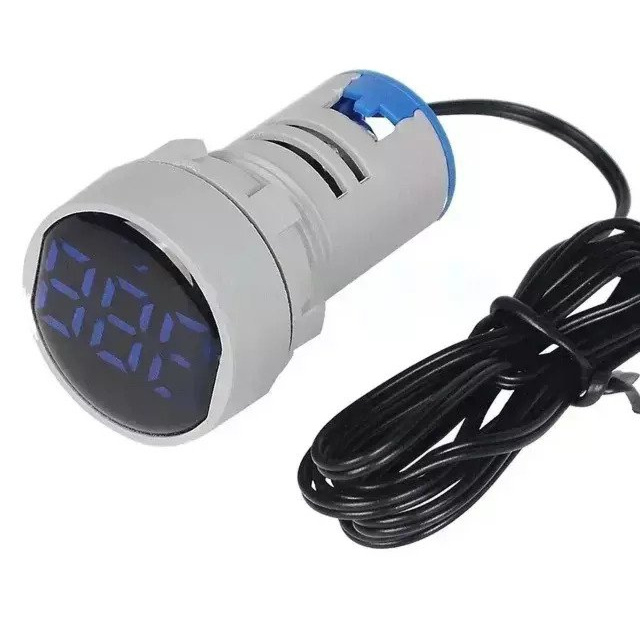 ProMax Temperature Indicator Display Panel LED 22mm AC 50-380V Blue