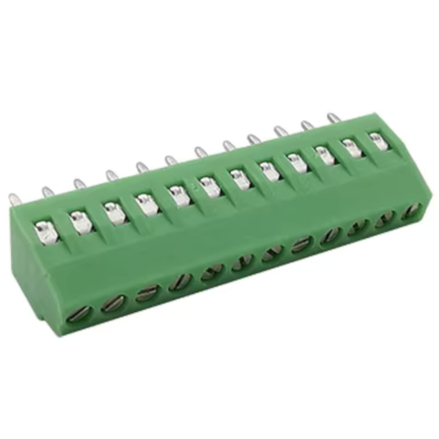 12 Pin Fixed Screw Terminal Block Connector 2.54MM,Pitch