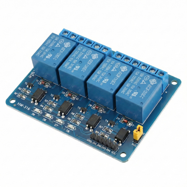 12V 4 Channel Relay Module