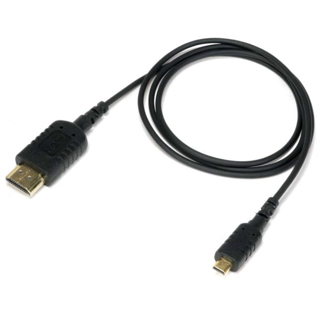 Micro HDMI to HDMI Cable Black 1.5M