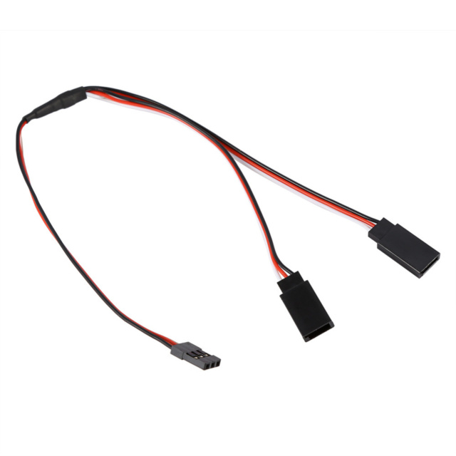 Servo Splitter Cable - Y Type 25cm Male to Female