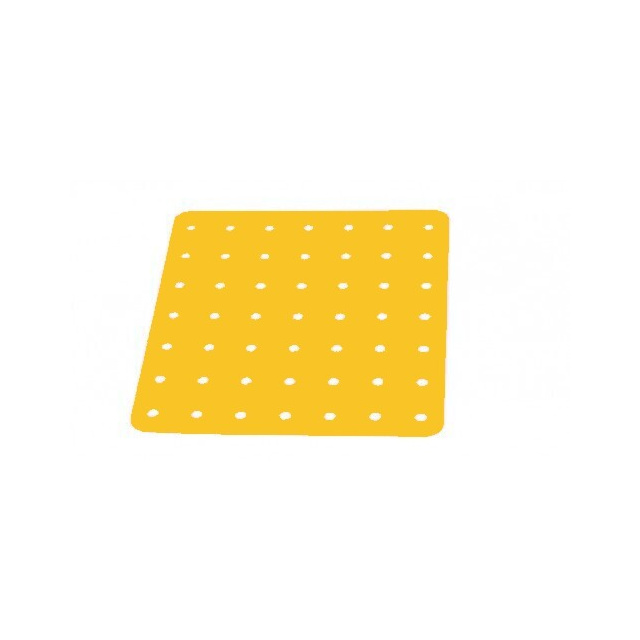 MechX Base Metal Perforated Plate With 7x7 Holes  for Robotics and DIY Building