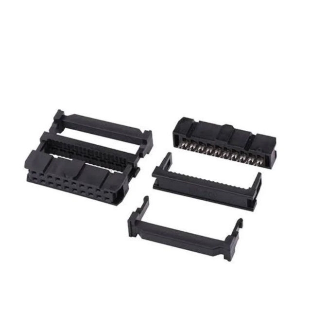 FRC IDC Box Female Header Straight 8x2,16 Pins