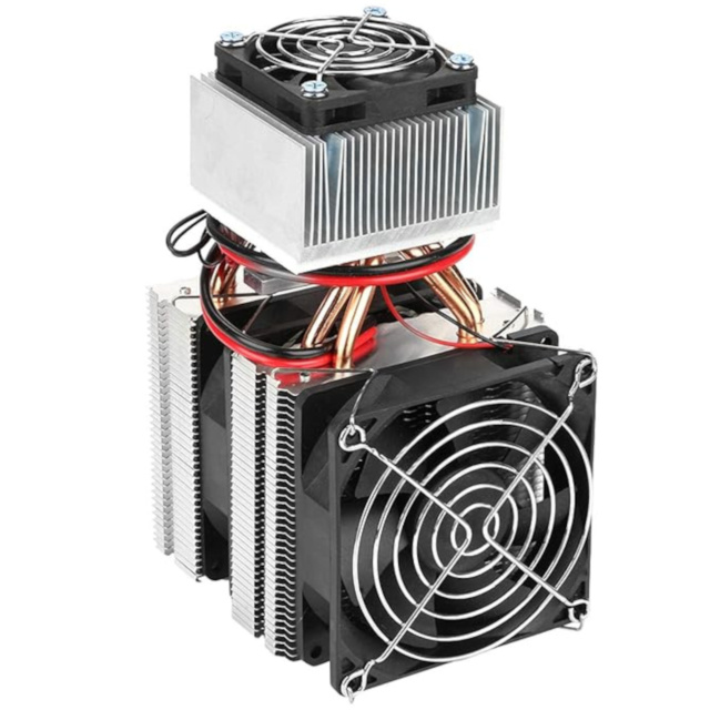 180W 12V ThermoElectric Peltier Air Cooling Heating For Small Refrigeration DIY KIT