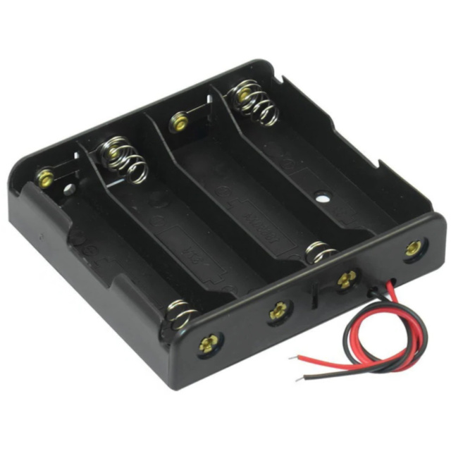 4 x Battery Holder for 18650 Lithium Ion Plastic