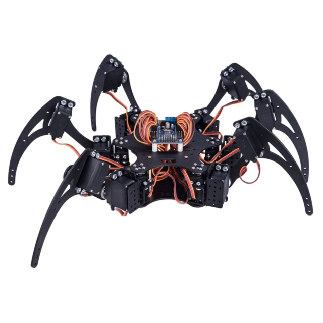 18 DOF Hexapod Robot with MG996R Servo and controller DIY Unassembled Kit
