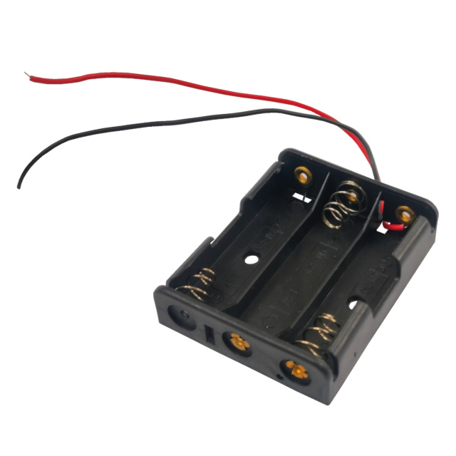 3 x 1.5V AA Cell Battery Case Holder