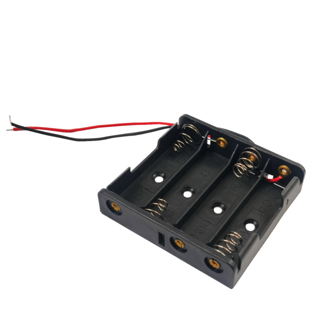 4 x 1.5V AA Cell Battery Case Holder