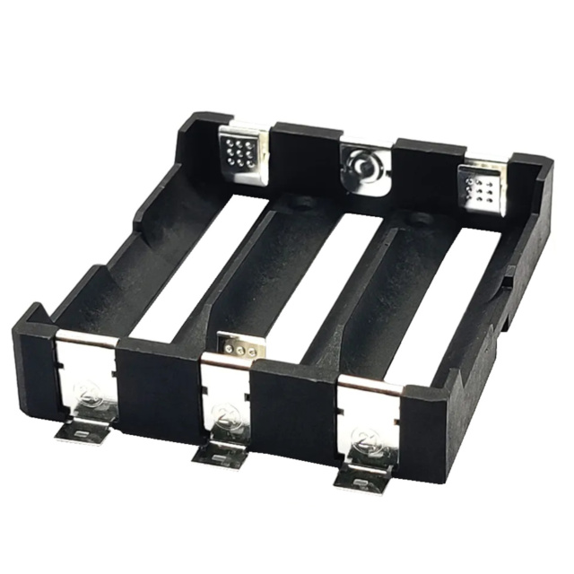 3 X 21700 Cell Lithium Ion Battery Holder SMT SMD Socket