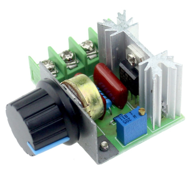 SCR Speed Controller Dimmers Voltage Regulator Dimming Module AC 220V 2000w