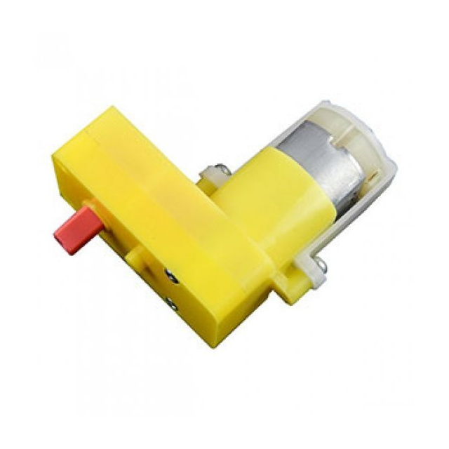 200 RPM Single Shaft BO Motor - L Shaped