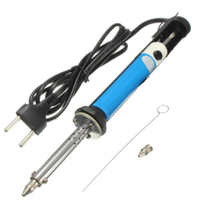 220V AC 30W 2-in-1 Desoldering Iron With Solder Sucker Pump