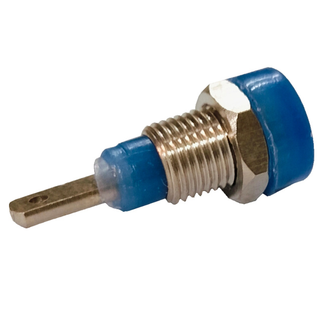 2 mm Female Jack Banana Socket Panel Mount Connector - Blue