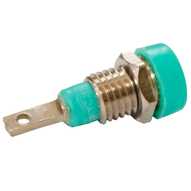 2 mm Female Jack Banana Socket Panel Mount Connector - Green
