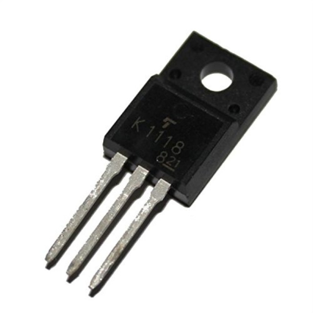 2SK1118 MOSFET N-Channel Power MOSFET TO-220F Package - 600V 6A 
