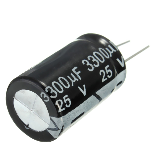 3300uF / 25V Electrolytic Capacitor