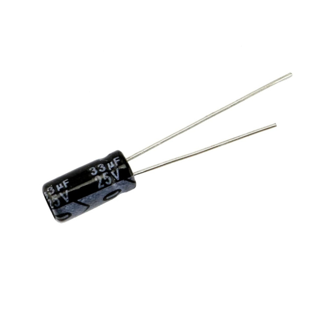 33uF 25V  Electrolytic Capacitor