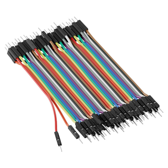 Male To Male Jumper Wires 40 Pcs 10cm