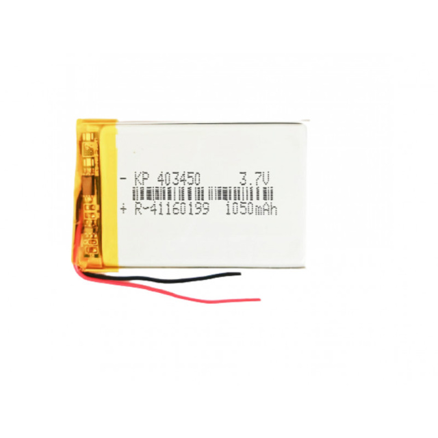 Lithium-ion Rechargeable Battery  3.7V 1050mAH  KP-403450
